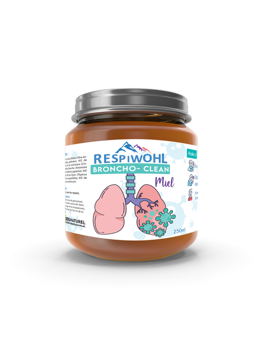 RESPIWOHL BRONCO-CLEAN MIEL 250ML