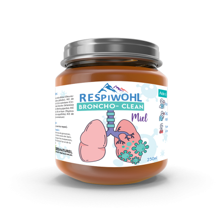 RESPIWOHL BRONCO-CLEAN MIEL 250ML