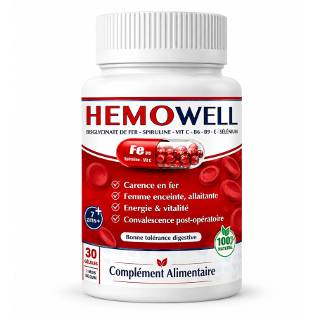 Hemowell 30 gélules