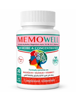 Memowell 30 gélules