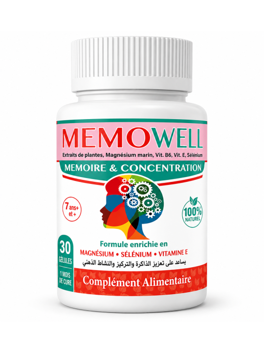 Memowell 30 gélules
