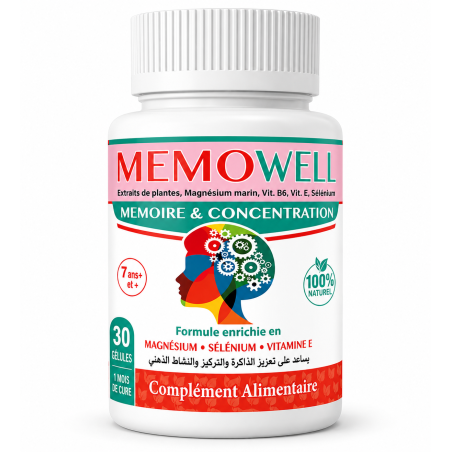 Memowell 30 gélules