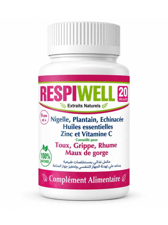 Respiwell 20 gélules