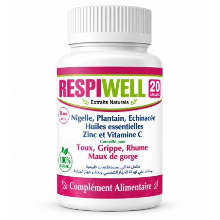 Respiwell 20 gélules