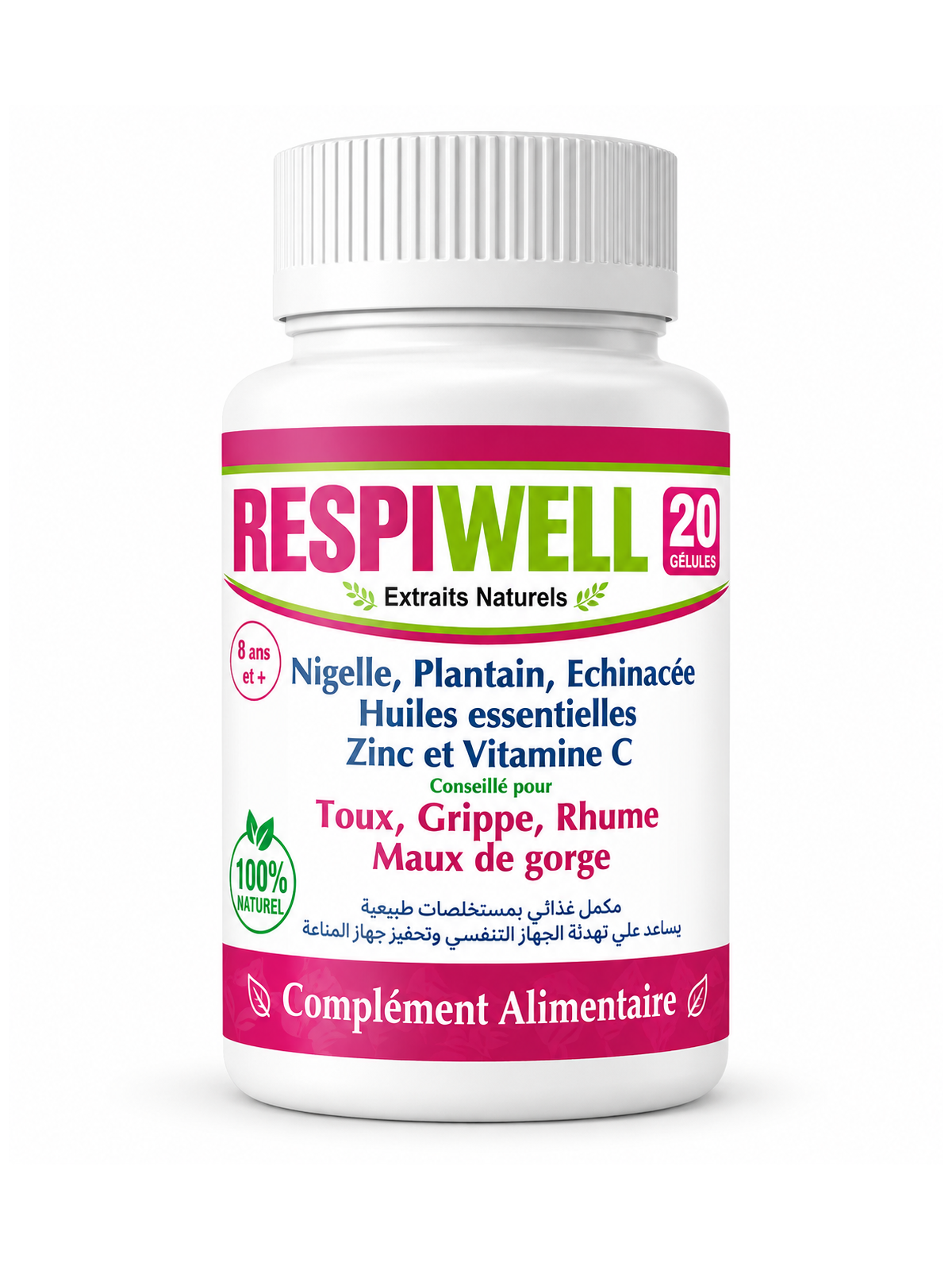 Respiwell 20 gélules