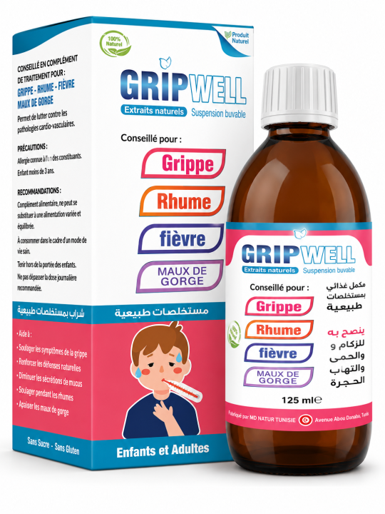 Gripwell Sirop 125 ml
