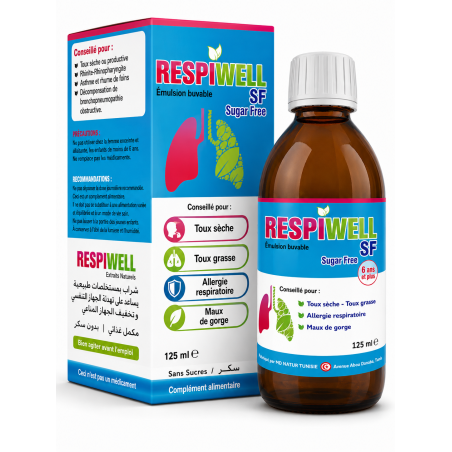 RESPIWELL SF SUGAR 125 ml