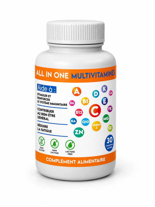 ALL IN ONE MULTIVITAMINE 30 GÉLULES