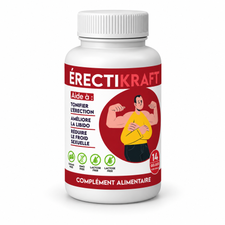 ÉRECTIKRAFT 14 GÉLULES