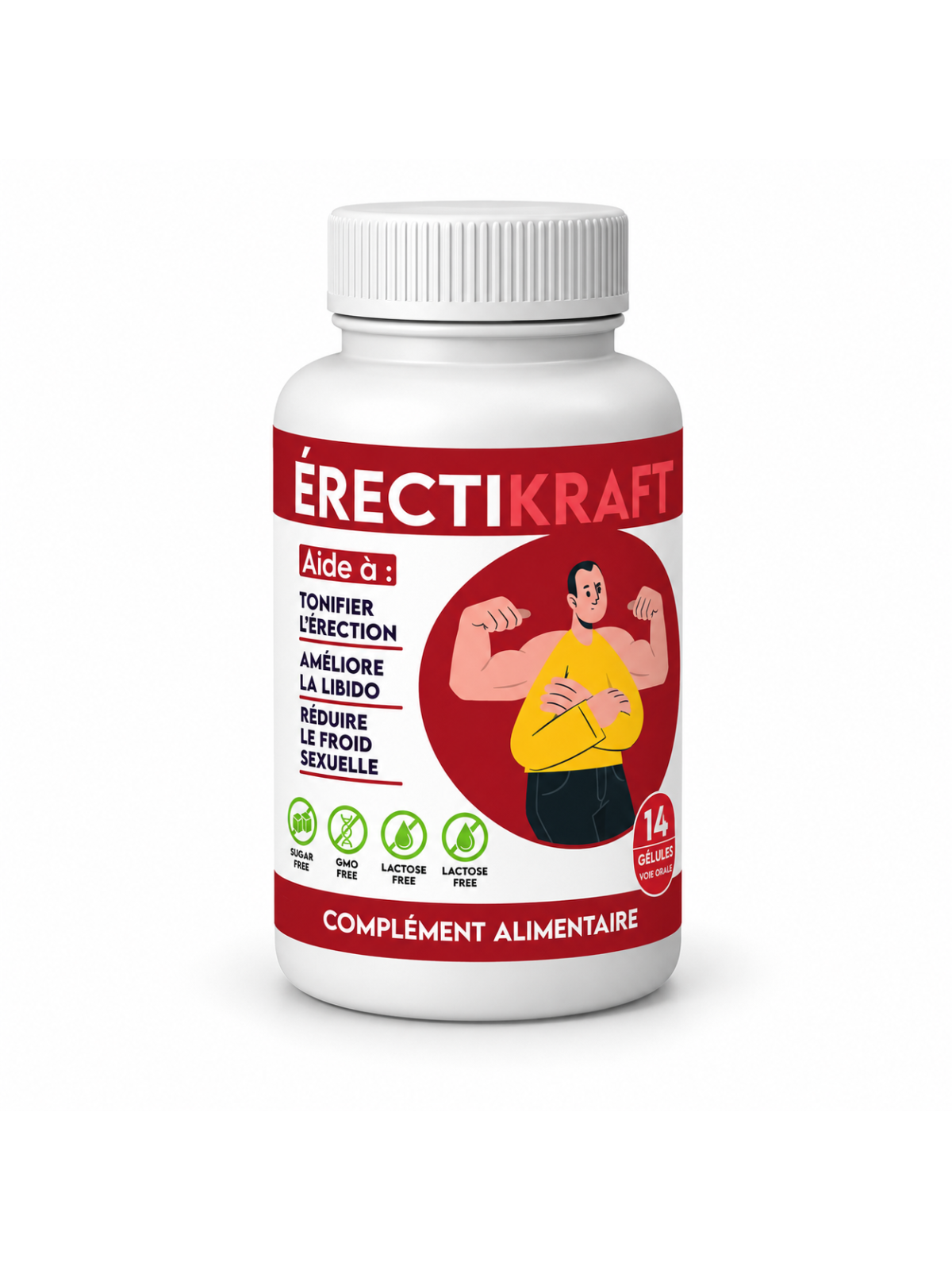ÉRECTIKRAFT 14 GÉLULES