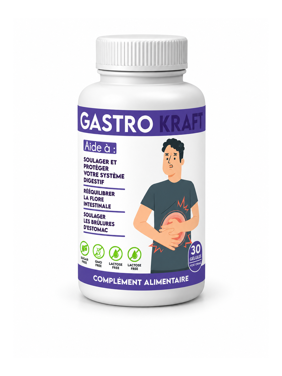 GASTROKRAFT 60 GÉLULES