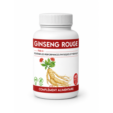 GINSENG ROUGE 60 GÉLULES