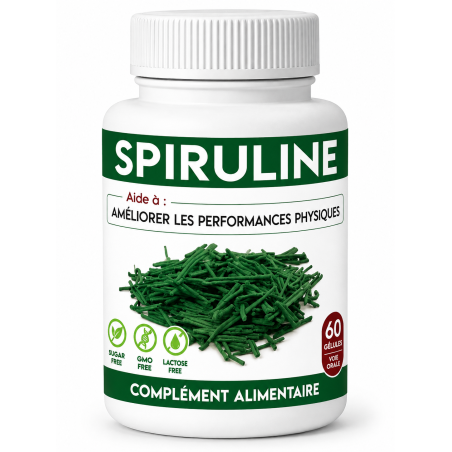 SPIRULINE 60 GELULES