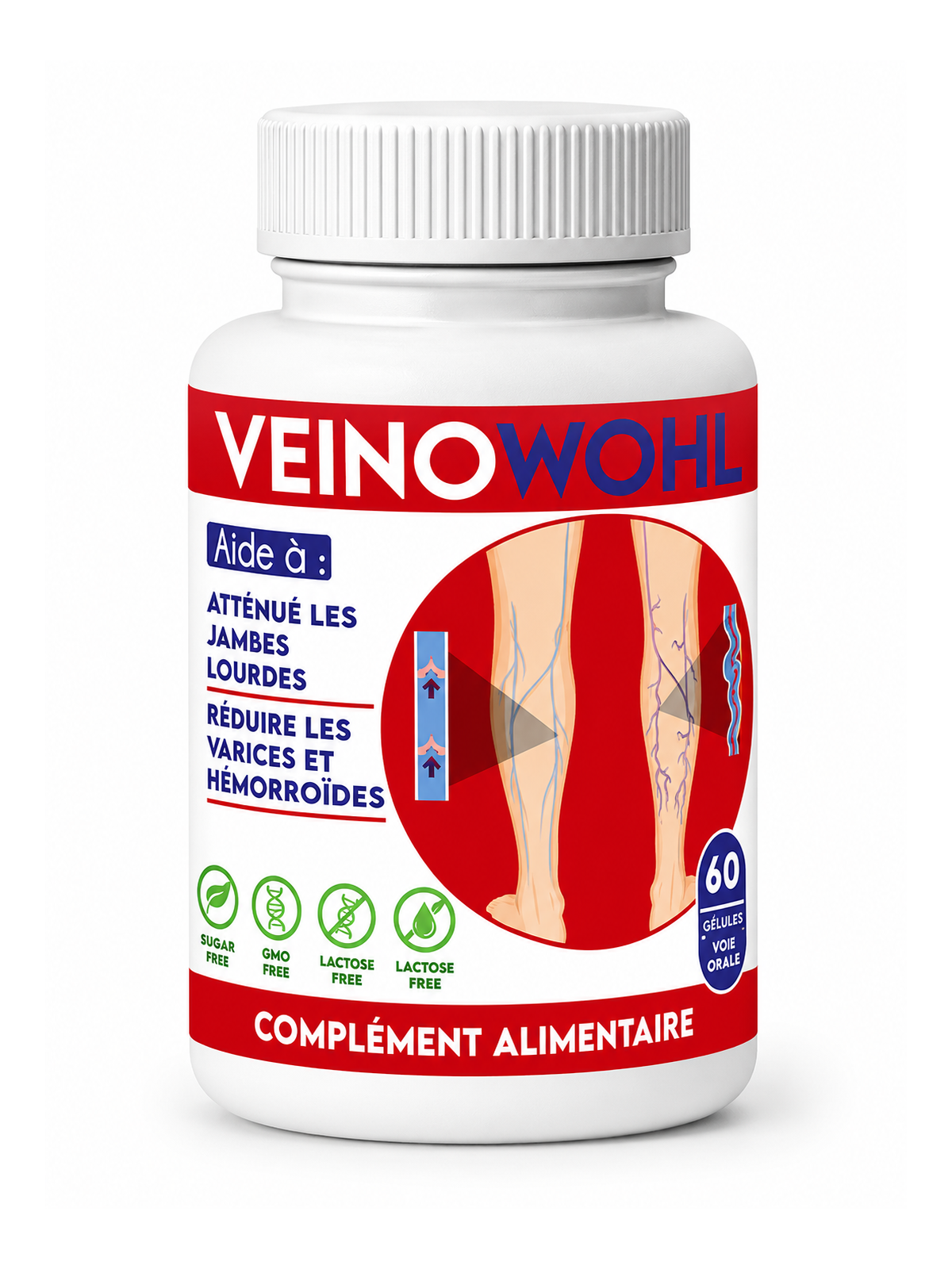 VEINOWOHL  60 GELULES
