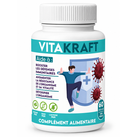 VITAKRAFT 60 GELULES