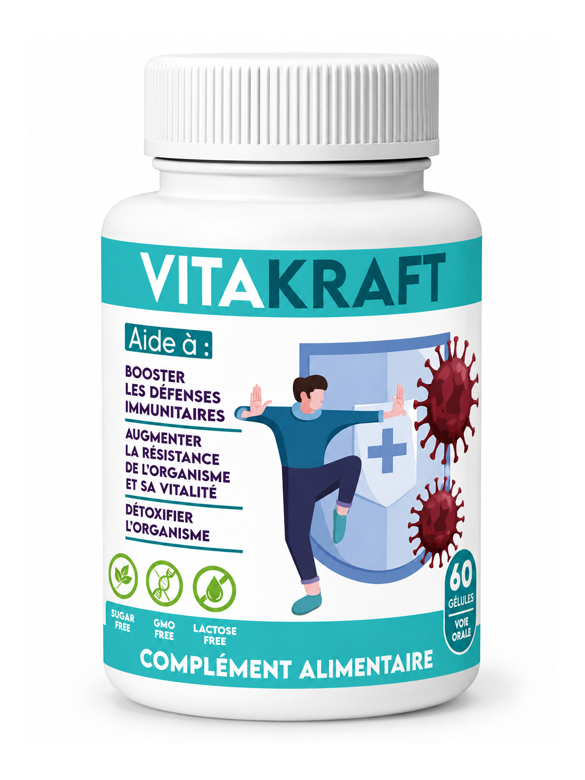 VITAKRAFT 60 GELULES